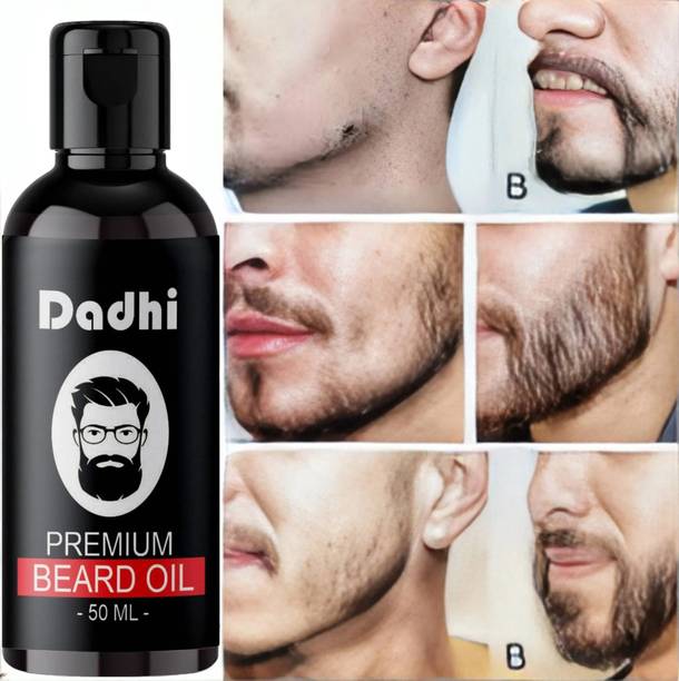 Dadhi New_Beard Oil For Men Fast Beard Growth - Each 50ml Hair Oil 50g Hair Oil