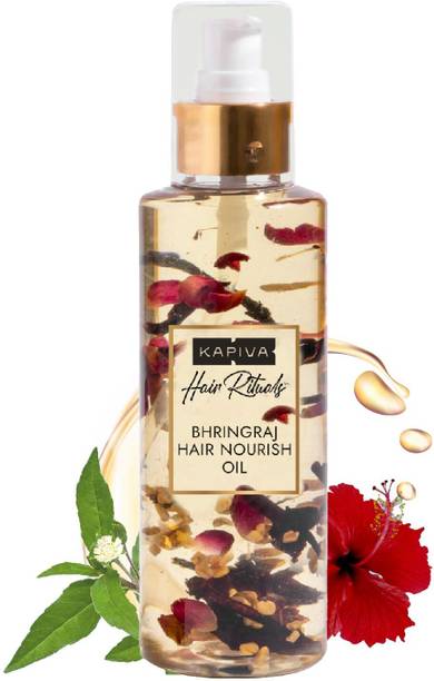 Kapiva Bhringraj Hair Nourishing Oil|100% Ayurvedic Oil for Hair Volume Hair Oil
