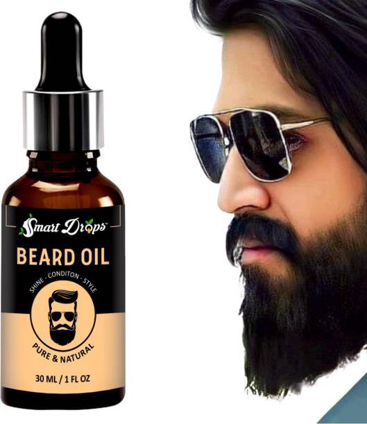 smartdrops 10x Supreme Quality Beard Growth Oil With Advanced Formula Based  Hair Oil