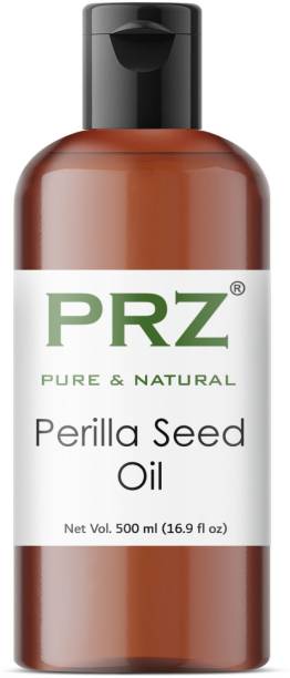 PRZ Perilla Seed Cold Pressed Carrier Oil (500ML) - Pure Natural & Undiluted For Skin Care & Hair Care Hair Oil