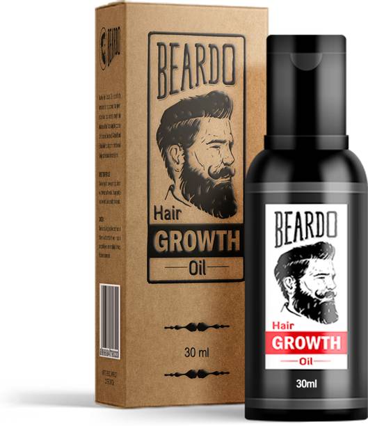 BEARDO Men Beard & Hair Growth For Faster Growth & Thicker Looking|No Harmful Chemicals Hair Oil