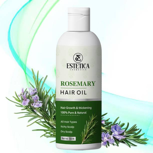Estetica Rosemary Hair Growth Oil Natural Formula for Hair Fall Control & Thick Hair Hair Oil