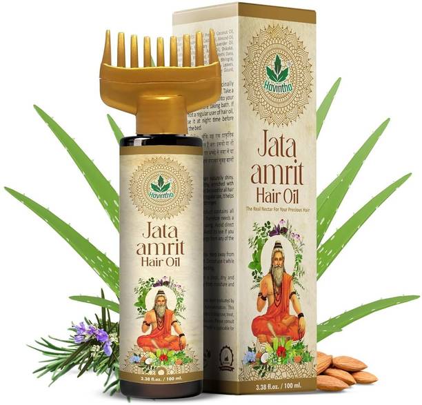 Havintha JATA AMRIT Hair Oil for Men & Women | Helps Hair Growth | Handmade  Hair Oil