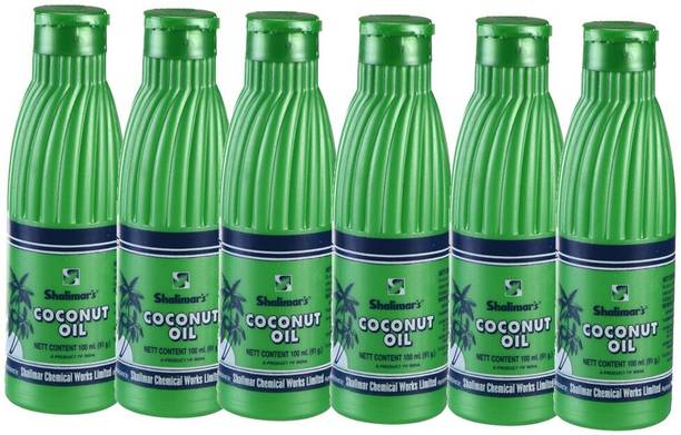 shalimar's Shalimar Coconut Oil 100ml*6 Hair Oil