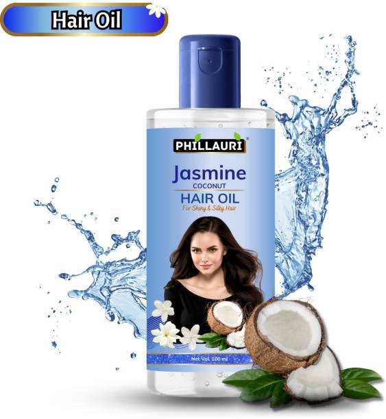 Phillauri Jasmine Coconut Hair Oil Nature Lock Shiney Hair Oil