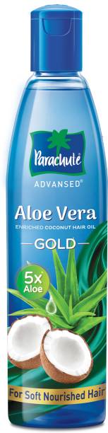 Parachute Advansed Aloe Vera Enriched Coconut GOLD, 5X , Makes Sooperr soft Hair Oil