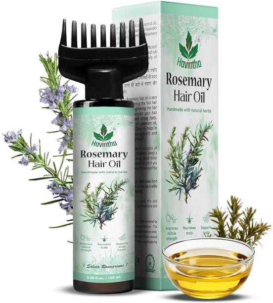 Havintha Organic Rosemary Hair Oil | For Hair Growth & Reduced Hair Fall Hair Oil
