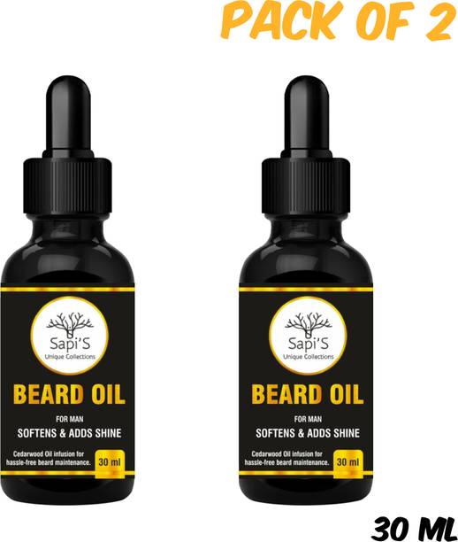 SAPI'S Beard growth oil, Softens and Adds Shine, Growth Oil Hair Oil