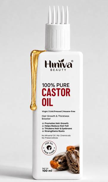 Hiniva Beauty Scalp Nourishing Castor Oil for Hair Fall Repair and Healthy Hair Hair Oil