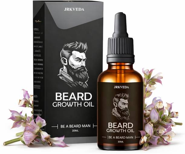 JRKVEDA Smooth rough beard and boost confidence with beard oil Hair Oil