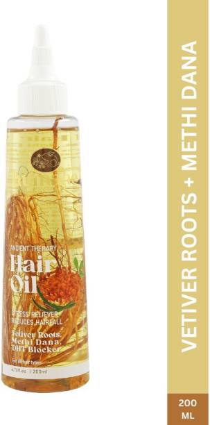 Humane Wellness Ancient Therapy Hair Oil With Methi Dana and Vetiver Roots Hair Oil