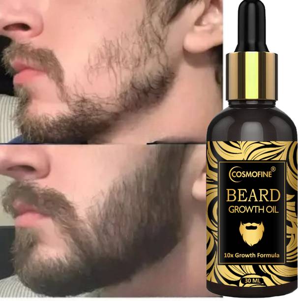 cosmofine Beard Growth Oil for Beard and Moustache Oil Non-Sticky Hair Oil