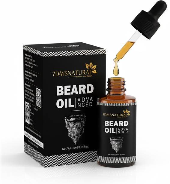 7days natural Beard For Beard Growth and for Men  Hair Oil