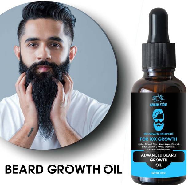 Garuda Store Argan Oil Beard Oil - Softens and Conditions Beard Nourishes and Softens Beard Hair Oil