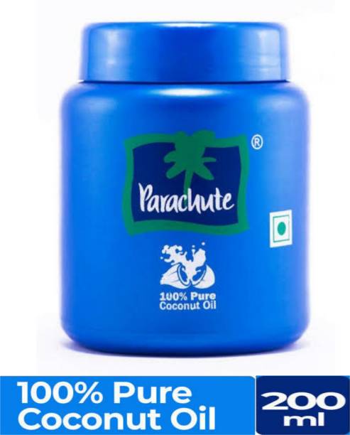 Parachute Pure coconut hair oil 200ml (pack of one ) Hair Oil