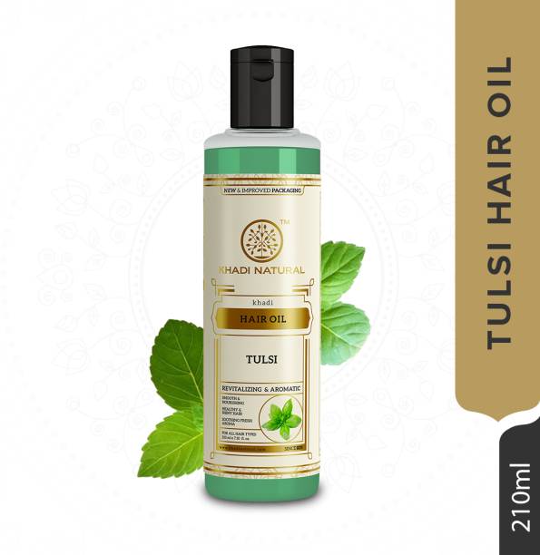 KHADI NATURAL Herbal Tulsi  Hair Oil