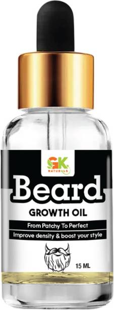 GK Naturals Beard Growth Oil For Men Hair Oil