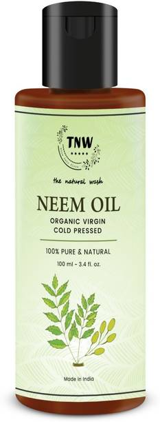 TNW - The Natural Wash Pure Neem Oil | For Hair & Skin- No Pimples & Fungal Infections Hair Oil