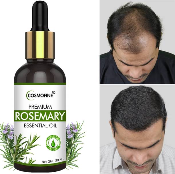 cosmofine Rosemary Essential Oil For hair growth, strengthens hair, improves thickness Hair Oil