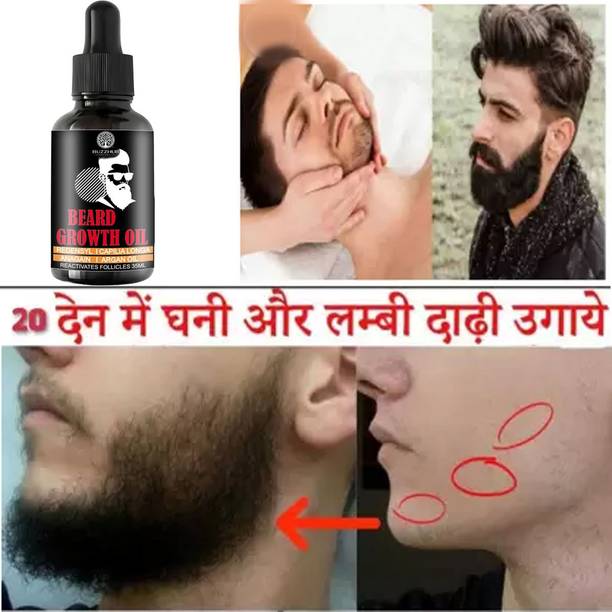 Buzzhub New Beard Oil - Moisturizes and Nourishes Beard Leaves Your Bear  Hair Oil