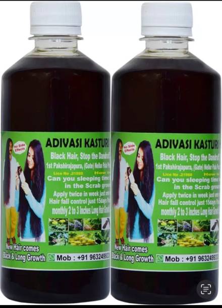 Adivasi Hair Oil 500ml -KASTURI Hair Oil