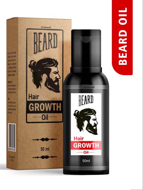 meracle For Faster Beard Growth With Natural Ingredients  Hair Oil