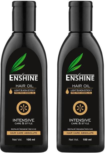Enshine Medicated Hair Oil 100ml (pack of 2) Hair Oil