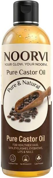 NOORVI Pure Castor Oil Multipurpose Hair & Skin Care Oil Hair Oil