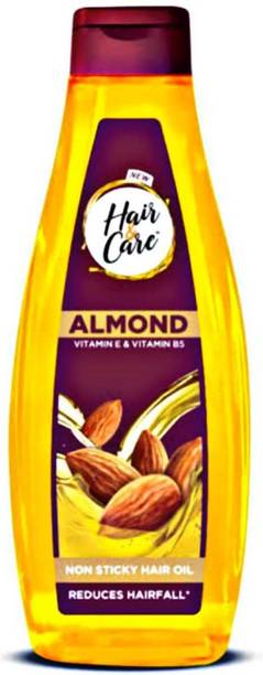 HAIR & CARE Almond Vitamin E & B5 Reduces Hair Fall Oil 500ml Hair Oil
