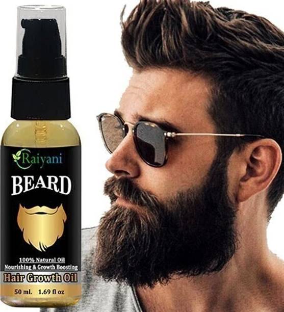 Raiyani Beard Hair Growth Natural Hair Oil 50ml With Natural Ingredients  Hair Oil
