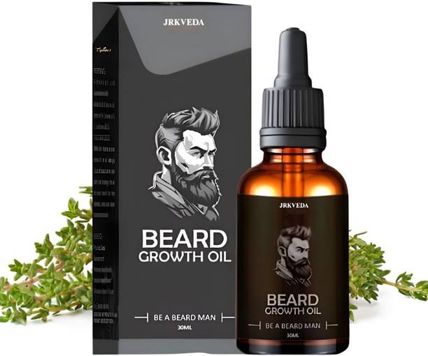 JRKVEDA Men’s Beard Growth Mega Booster Oil Hair Oil