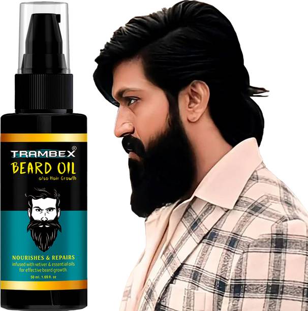Trambex 100% Natural Oil Used Pure Beard Growth  Hair Oil