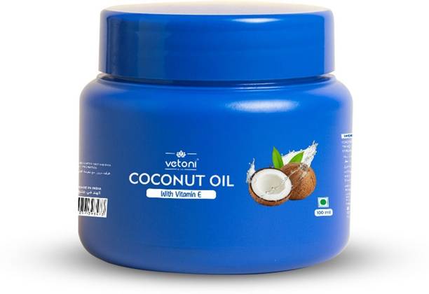 VETONI Coconut Oil 100% Natural Cold Pressed | Multipurpose Hair & Skin Care Oil Hair Oil