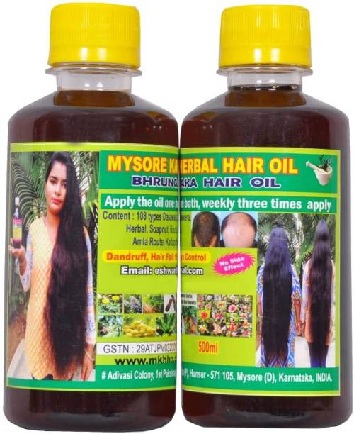 Adivasi Natural Organic Herbal Hair Oil 500ml Hair Oil