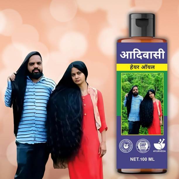 KGF Adivasi Hair Oil - Herbal Protection from Scalp Dryness and Itchiness-HB1 Hair Oil
