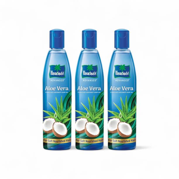 Parachute Advansed Aloe Vera Coconut Hair Oil - 75 ml Pack Of 3 Hair Oil