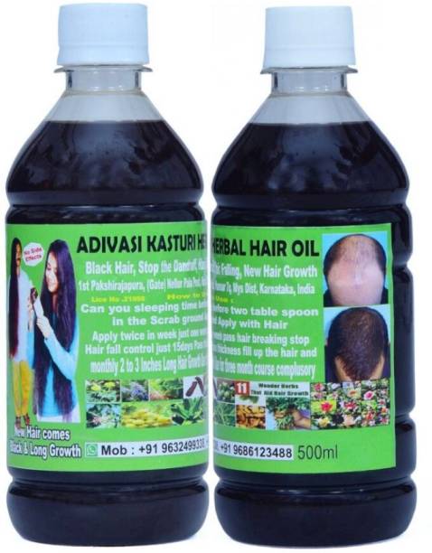 Adivasi Hair Oil 500ml KAS Hair Oil