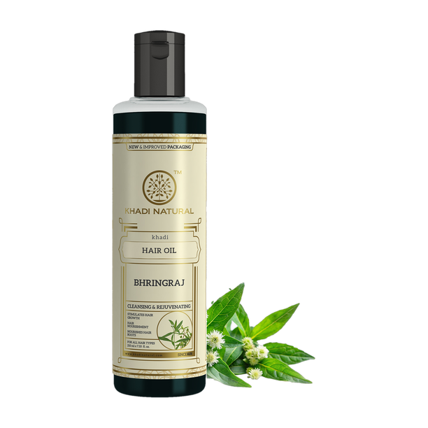 KHADI NATURAL Bhringraj Hair Oil for Strong Healthy Hair Hair Oil