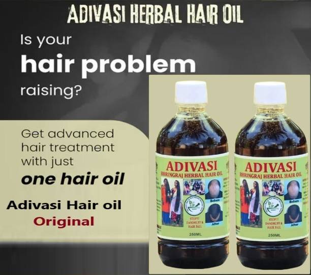 Adivasi 108 Ayurvedic Medicine Mix A23 Herbal  Hair Oil