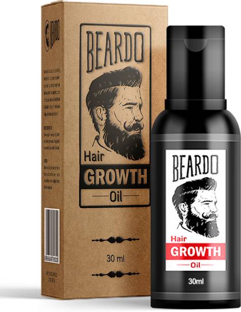 BEARDO Men Beard & Hair Growth Oil For Growth & Thicker Looking No Harmful Chemicals Hair Oil