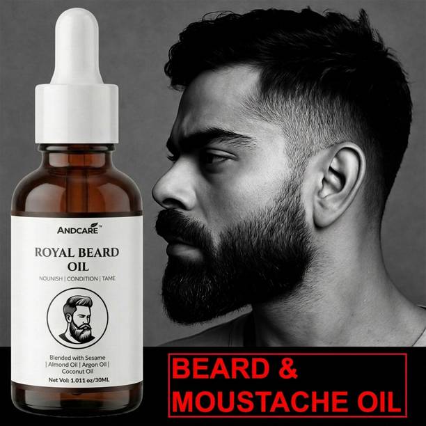 Andcare Beard Growth Oil Solution for Men 100% Natural Organic Oil Used Beard  Hair Oil