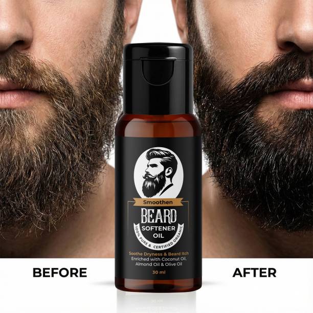SOULMINE Daily Use Beard Softener Oil - Keep Beard Fresh & Manageable All Day (30ml) Hair Oil
