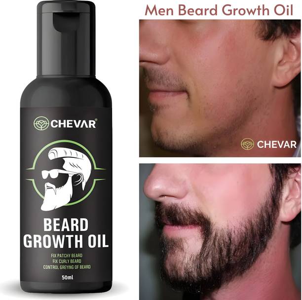 Chevar Beard Oil For Beard hair Growth and Moustache for Men Hair Oil