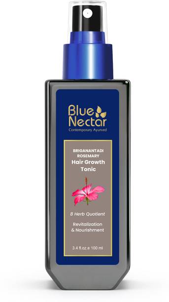 Blue Nectar Ayurvedic Hair Growth Serum with Natural Hair Growth Oil & Rosemary Oil Hair Oil