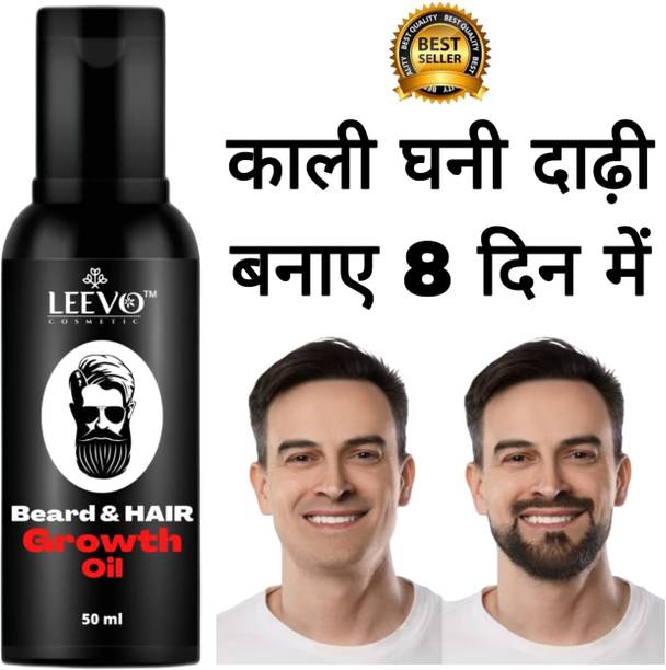 LEEVO Natural Beard Oil with Botanical Ingredients for Soft Hair Oil