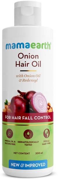 Mamaearth Onion Redensyl for Fall Control Hair Oil
