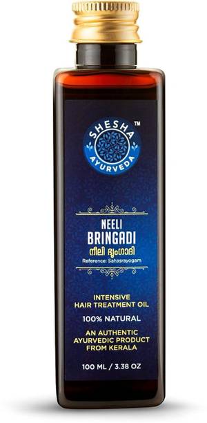 shesha ayurveda NeeliBringadi Ayurvedic Hair Oil for Hair Growth and Hair Fall (100ml) Hair Oil