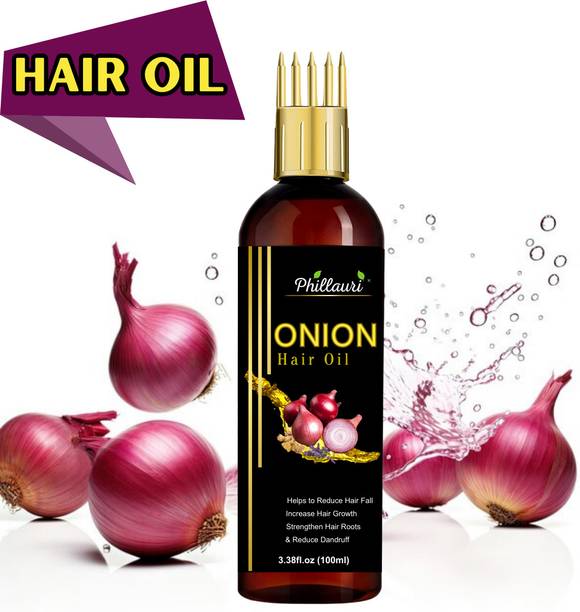 Phillauri Onion Oil Promotes Hair Growth looks naturally Hair Oil