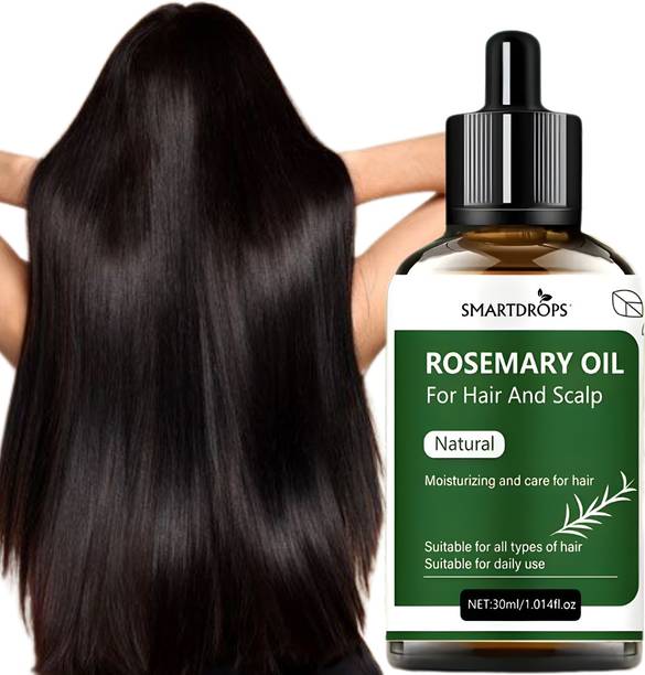 smartdrops Rosemary Oil For Hair & Scalp | Lightweight Hair Oil | Daily Hair Care Hair Oil