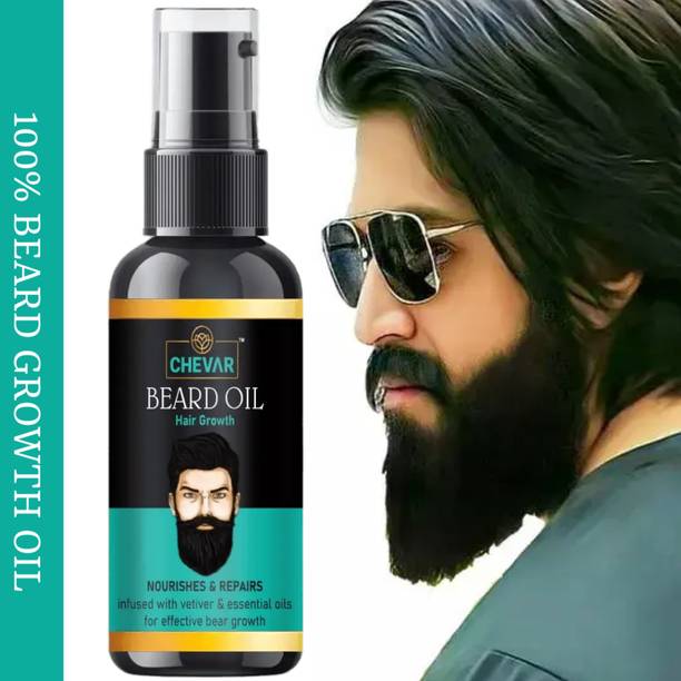 Chevar beard oil Pure Beard Growth Hair Oil 100% Natural Oil Used Beard oil Hair Oil